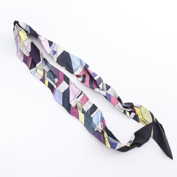 Hermes Silk Twilly Ribbon Scarf - Picture 5 of 6